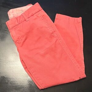 J. Crew Scout Muted Burnt Orange Pants